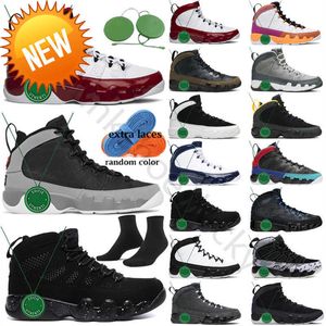 NEU Herren-Basketballschuhe 9s Partikelgrau Chile Rot Jumpman 9 Change the World Dream It Do It Pearl Blue University Gold Bred