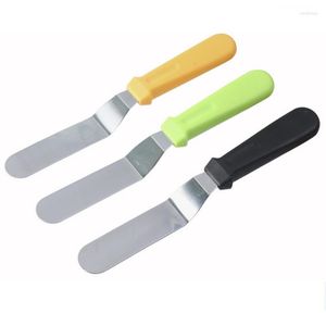 Baking Tools Kitchen Cream Spatula 6 Inch Stainless Steel Trowel Cake Stripping Decorating Curved Knife