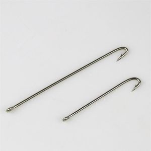 Fishing Hooks 20 Pieces Of Eel Special Hook High Carbon Steel Long Handle Barbed Fish Needle Bulk Thick Wire Tool2929