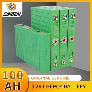 3.2V 100AH ​​LIFEPO4 Batterisladdningsbar DIY Solar litiumjärnfosfatcell för 12V 24V 48V Båtskåpbilar Golf Cart RV EV Forklift