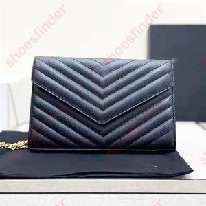 Black Red Women's Envelope Luxurys Chain Bag Designer Market Exquisite Fabric Perfect Crossbody Bags Details Portable Fashion235l