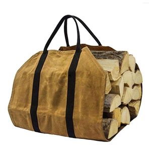 Storage Bags Carrying Bag For Fireplace Firewood Carrier Log Tote Indoor Holders Camping Utensils Packing Materials Children's Toys