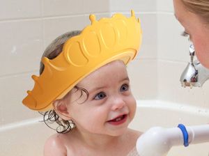 最新の24cmの子供のヘア洗濯キャップの赤ちゃんの漫画洗浄さまざまな色の選択サポートカスタマイズされたロゴ