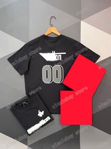 Xinxinbuy Men Designer Tee T Shirt Paris Reflective Material Litery Drukuj Bawełna krótkiego rękawu Białe czarne szary xs-l