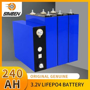 3.2V 240AH LIFEPO4 Batteri litiumjärnfosfat Deep Cycle Solar Cell för DIY 12V 24V 48V EV RV VANS Båtar Golfvagnar Forklift