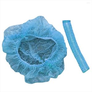 Badtillbehör Set badrumsarrangör engångsbruk nonwoven bouffant hårkapslar för salongspa catering