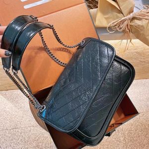 21FW designer chain shoulder bag handbag fashion classic letter pattern feminine diagonal bags high quality cross body253C