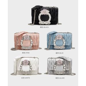 デザイナーMumu Bags 2022新しいファッションプリーツバッグインライドクロスボディワンショルダーレディースMIU