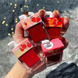 Lucidalabbra Liquido smaltato Trucco antiaderente impermeabile a lunga durata Velluto Rossetto opaco Idratante Tinta Fango Cosmetico