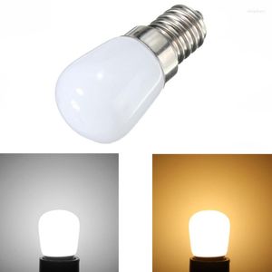 Mini bombilla LED E14/E12, 1,5 W, lámpara SMD para frigorífico y congelador, focos, candelabros, iluminación 80-90LM AC220V, blanco frío/cálido