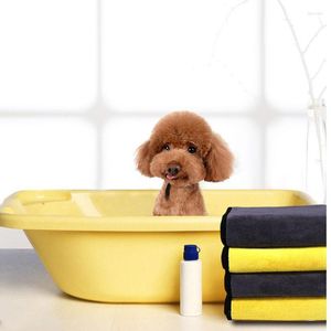 Dog Apparel Pet Bath Towel For Dogs Cats Fashion Quick Dry Fiber Car Wiping Cloth Accessories Supplies