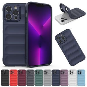 TPU Hava Yastığı Şok geçirmez Telefon Kılıfı İPhone 14 13 12 11 Pro Max XS XR X 6 7 8 PLUS SE2 Premium Kaliteli Cep Telefonu Arka Kapak Anti-Drop Mobil Kılıf Kırık Serin Telefon Koşusu