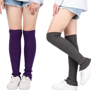 Kadınlar SOCKS Kadınlar Bacak Isıtıcı Ayak Ayak Örtüsü Isınma Boot Toppers Diz Şeker Üzerinde Çoraplar Kış Sıcak Aksesuarları