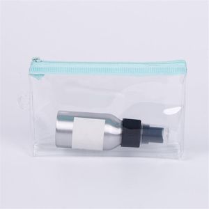 HBP PVCtransparent cosmetics wash bag daily necessities plastic bag set custom size horizontal and vertical2611
