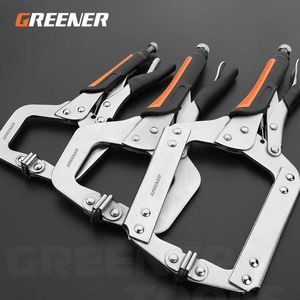 Multi-function Locking Clamp 6"/9"/11"/14"/18" Opening 48-188mm Vise Grip C-clamp Sheet Steel Plier Woodworking Clips