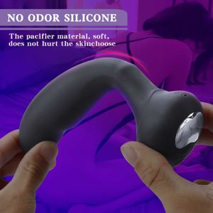 Itens de beleza Controle remoto sem fio 10 velocidades G-spot Vibration Prostate Massager Anal Vibrator Sexy Toys For Women Men Vibrating Butt Plug