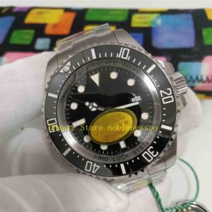 2 Style Real Po V12 N Factory 904L Cal 2836 Movement Watch Wristwatches 116660 ETA Perpetual 126660 Black Blue Dial Ceramic Bez218V