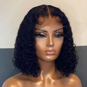 Hot Lace Wigs Deep Wave Frontal Short Bob Human Hair for Black Women Brazilian Water 221216