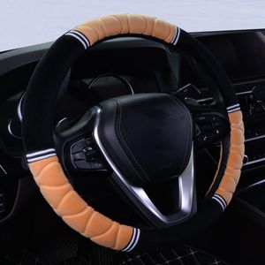 Steering Wheel Covers Winter Plush Car Cover Imitating Hair Keep Warm Non-slip Diameter 38 Cm Accessories