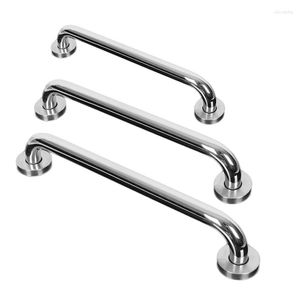 Conjunto de acessórios de banho 300/400/500mm 304 Aço inoxidável banheiro handrail pegador barra de chuveiro garra de segurança alça de segurança