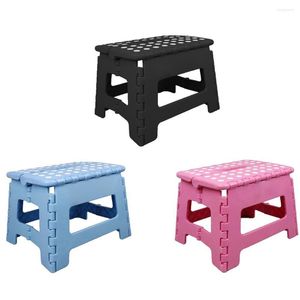 Chair Covers Outdoor Portable Folding Stool Plastic Non-slip Ladder Thick And Durable Super Load-bearing Small Bench For Bathroom