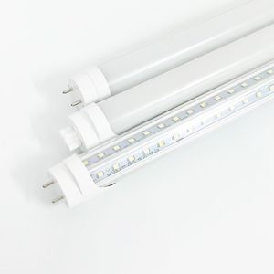 Tubos LED T8 G13 8 p￩s 5 p￩s 5ft 70W AC85-265V PF0.95 SMD2835 100LM/W 2 PINS 110V L￢mpadas fluorescentes 5000k 5500k Branco branco V formato linear Bubbls 250V Bar 8 p￩s 8FOOT