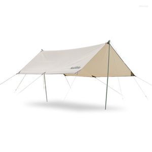 Tents And Shelters Naturehike Girder Shelter Sunscreen Canopy 4-6 Persons Family PU 3000 Waterproof Awning Tarp Tent