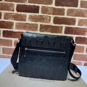 Männer Tasche Mann Umhängetasche Schulter Umhängetasche Reise Designer Taschen Handtaschen Quadratisch Kleine Geldbörse Aktentasche Echtes Leder Silber Hardware Qualität 406410 Strukturiert