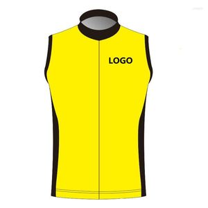 レーシングジャケット2022カスタム冬のサーマルフリースサイクリングノースリーブジャージは、任意のサイズ/色/任意のロゴを選択できます。