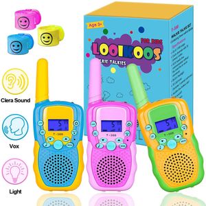 2PCS Tragbare Walkie Talkie Kinder Celular Spielzeug Handheld Transceiver Telefon Radio Sprech Kinder Mini Talkie Walkie Geschenke