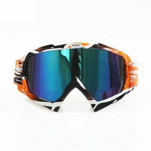 Occhiali da esterno Occhiali da sci unisex Maschera da snowboard Inverno Motoslitta Motocross Occhiali da sole antivento