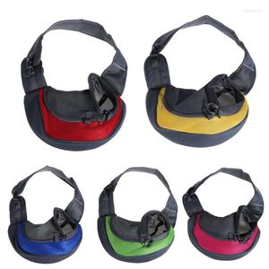 Capas de assento de carro de cachorro Cammitever Bolsas de transporte respiráveis ​​Mesh Mesh Travel Tote Saco de ombro para cachorros portadores de estilos pequenos de gato