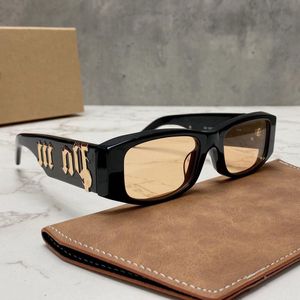 Klasyczne retro męskie okulary przeciwsłoneczne projektowanie mody damskie szklanki luksusowe marka projektant okulisty prosty w stylu biznesowym UV400 z obudową