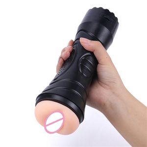 Sex Toy Massager Realistic Vagina Anal Artificial Cunt Silicone Soft Tight Adult Toys For Men Masturbator246s