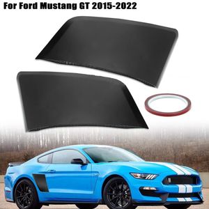Bakre fender för Ford Mustang GT 20 15-2022 Panelens sidospår Flare Scoops Frame Cover Car Exterior Accessories