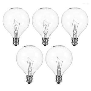 Fragrance Wax Diffuser Lamp 25W Dimmable Globe Clear Light Bulb