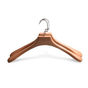 Fast Wood Hangers Träkläderhängare Tygställ Garderoben Hangers RRA781