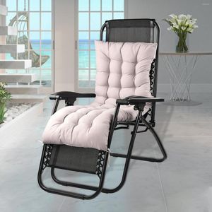 Kudde Recliner Bench Rocking Chair Pads med slipsar Tjock ersättning 120x50 cm Back Buckle Design Premium Cotton Filling