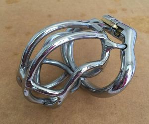 2022 Male Annular Chastity Devices Cage Belt With Open Mouth Snap Ring Small Size Stainless Steel Kit Bondage Sm Toys Cock Locks8906821