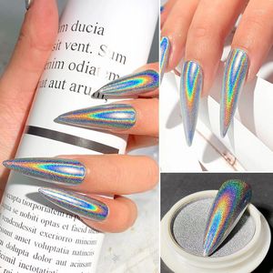 Nail Glitter 2022 Holographics Powders Mirror Bubble Glitters Dust Decorations for Art Chrome Pigment DIY Accessories