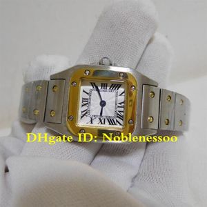 In Original Box Lady W20012C4 Yellow Gold Watch Quartz Roman Numerals Stainless Steel Bracelet Women Watches Wristwatch Ladies Wom279Z