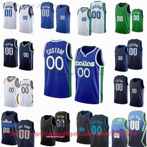 2 Kyrie Irving 77 Luka Doncic Jersey Custom 6 Patch gedruckt Basketball Tim Hardaway Christian Wood Dwight Powell Reggie Bullock Maxi Kleber Jaden Hardy Theo Pinson