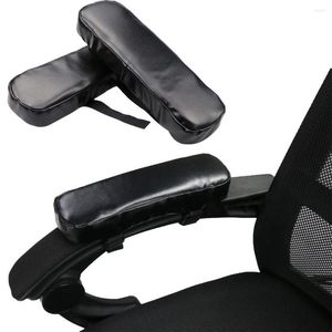 Chair Covers Armrest Pads Memory Cotton Anti-Slip Office Home Cushions For Oval Easy Install And Clean