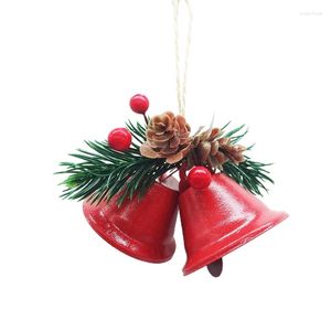 Forniture per feste natalizie Jingle Bells Holiday for Tree Decorations Temple Door Knob Dog Potty Training