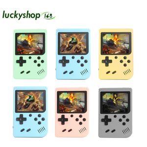 Tragbare Macaron-Handspielkonsole 800 in 1 AV-Spiele Video Retro 8-Bit-Spielespieler 3-Zoll-Farb-LCD-Taschen-Gameboy