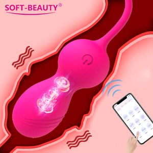 Kosmetyki aplikacja Vibrator dla kobiet g sklitoris stymulator bezprzewodowy miłosny wibrujący jajka