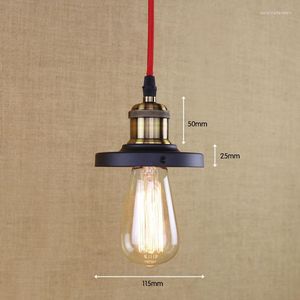 Lampy wiszące IWHD Żelazne światła LAMPIE LAMPĘ LAMPĘ LOFT INDUSTRIAL RETRO WATKING KITUCZANA BAR KITCHĄC DODOWA LUMINER