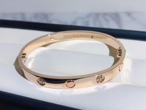 CA Family Cuff Bracelets 4 Стояние пары Pulseras Rose Gold Белое золото Pulsera. Необязательный дизайнер роскошных браслетов модного роскошного браслета для женского пол.