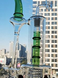 Glasbubblarsapiahs Heady Glass Water Bongs Rökning Rör Huvudsakliga Dab Rigs Chicha med 14 mm gemensam cigaretttillbehör