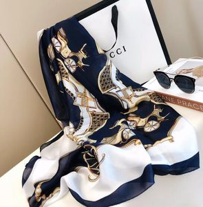 2023 Ber￶md designer MS Xin Design Gift Silk Scarves Louiseity Scarf 1800x90cm Gratis leverans